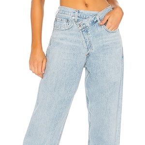 Agolde Criss Cross Upsized Jeans